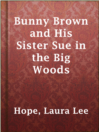 Cover image for Bunny Brown and His Sister Sue in the Big Woods